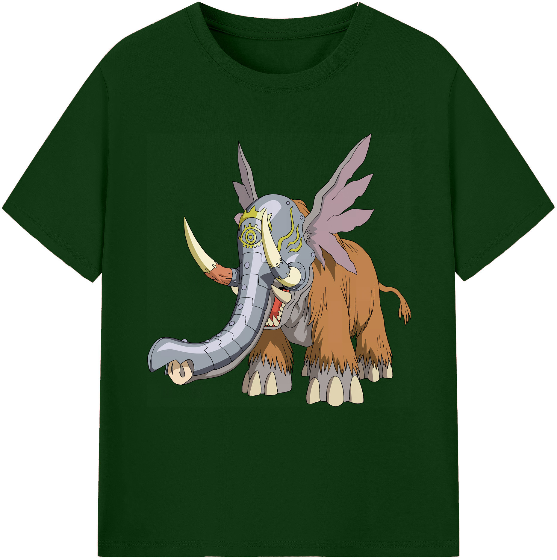 （画像用） Digimon デジタルモンスター/デジモン 綿100％半袖Tシャツ（フロントプリント）